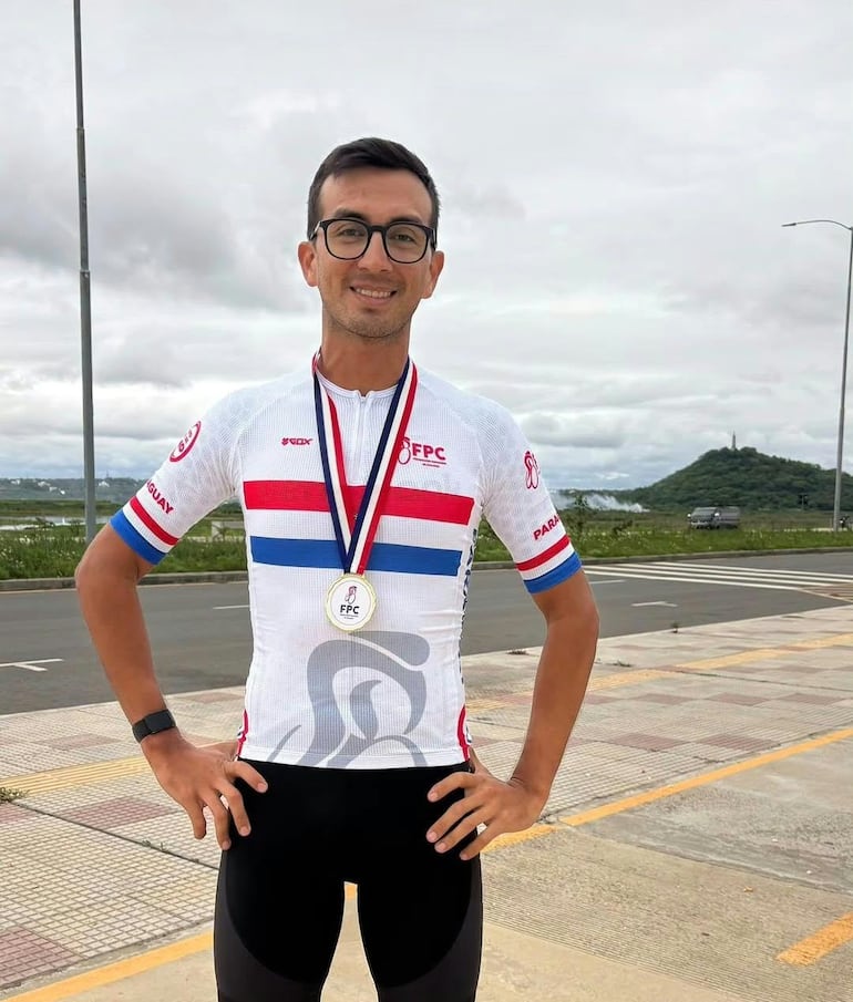Francisco Daniel Riveros sumó su séptima corona en crono de forma consecutiva.