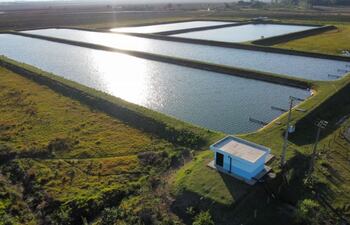 agua tratamiento planta saneamiento Senasa iturbe Guairá