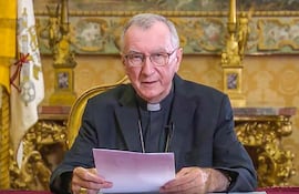 El Secretario de Estado del Vaticano, Cardenal Pietro Parolin
