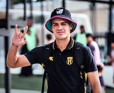 Luis Gilberto Martínez Soto (26 años), mediocampista de contención de Guaraní.