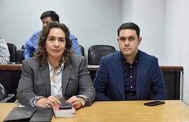 Juicio de Hernán Rivas en la sala 8-piso 6to del palacio de justica.