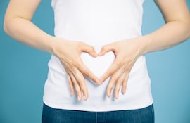 Concepto de salud intestinal.