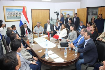 Reunión en la fecha en Diputados con gremios docentes.