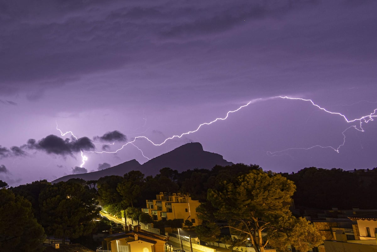 Los departamentos que están en zona de tormenta esta mañana
