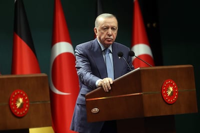 Recep Tayyip Erdogan, presidente de Turquía. 