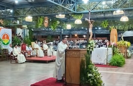 El fray Leoncio Vallejo Benítez estuvo a cargo de una dura homilía con un lapidario mensaje para el Gobierno de Santiago Peña.