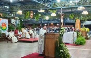 El fray Leoncio Vallejo Benítez estuvo a cargo de una dura homilía con un lapidario mensaje para el Gobierno de Santiago Peña.