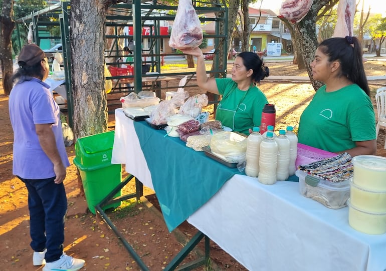 Feria granjero en la  capital de Misiones.