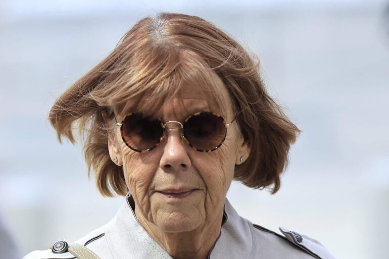 Gisele Pelicot en la Corte de Aviñón.