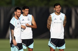 Lionel Messi encabeza los entrenamientos de Argentina en Kansas a pocos días del inicio del Mundial.