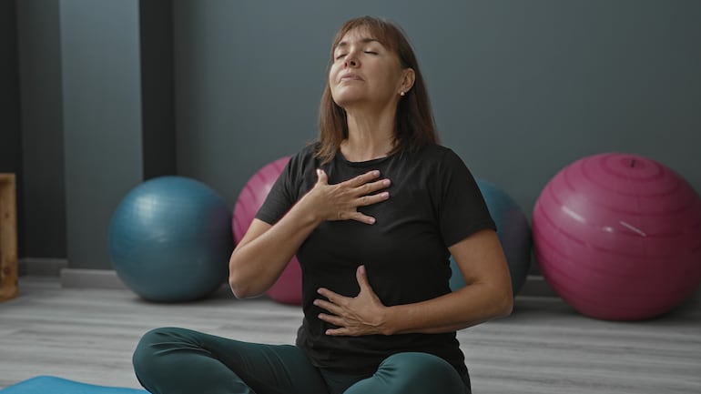 Breathwork, o trabajo de respiración.