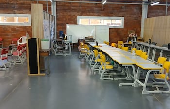 Escuela San Francisco funcionará en ex fábrica textil.