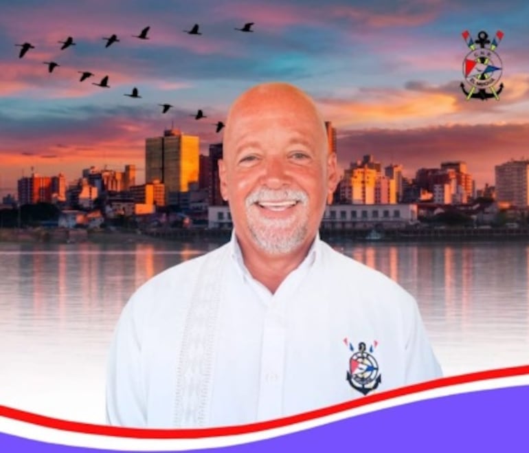 Víctor Servín, uno de los candidatos a la vicepresidencia de El Mbiguá.