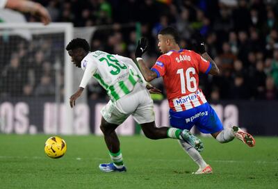 Betis y Girona empataron en juego de la liga española
