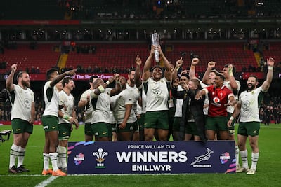 Sudáfrica tuvo una aplastaste victoria sobre Gales por 73-0.