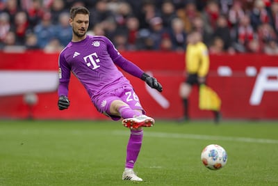 Sven Ulreich, veterano tercer arquero del Bayern Múnich, lesionado a igual que Manuel Neuer y Jonas Urbig.