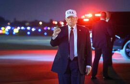 El presidente de Estados Unidos, Donald Trump