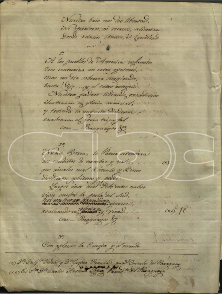 himno nacional paraguayo