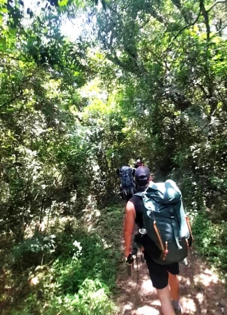 En Mocito Isla los visitante llegaron para realizar el senderismo.