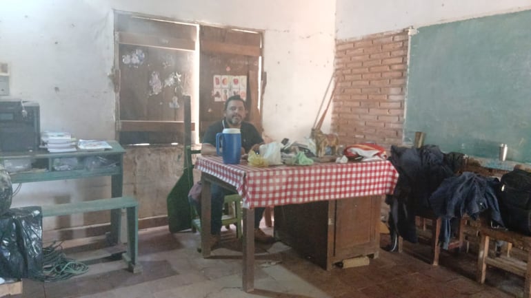 Actualmente la dirección de la escuela también presenta riesgo de derrumbe