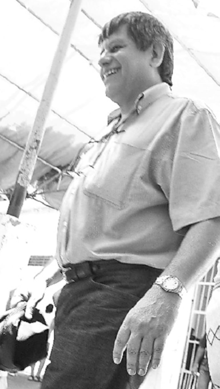 El entonces condenado y preso exministro de Justicia, Silvio Ferreira, cumplía la función de médico dentro del penal. Foto del 2011.
