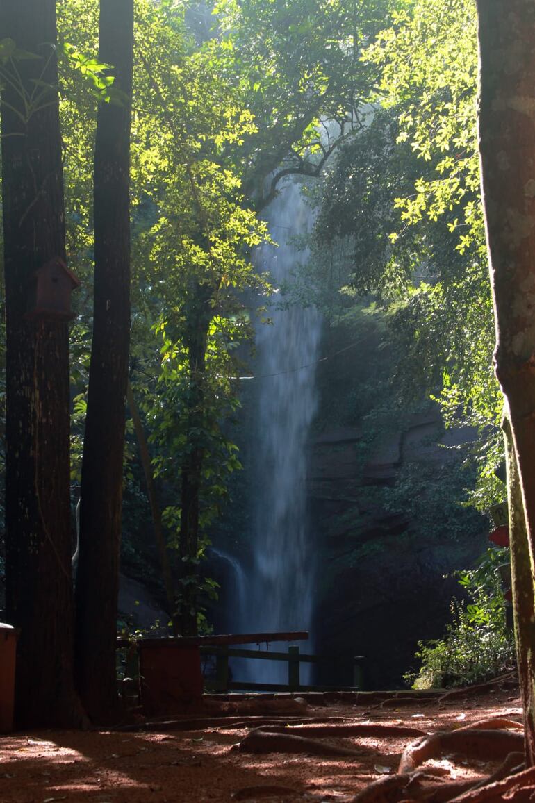 Salto San Juan, uno de los atractivos de Chacurrú.