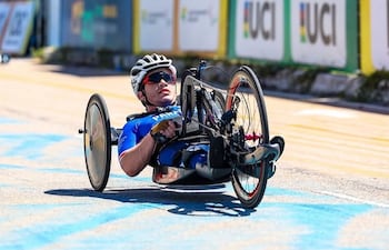 El paraguayo Iván Cáceres (26) estará presente en Lima 2027.