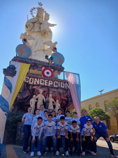 El plantel anfitrión, Concepción C11. Corresponsal Aldo Rojas