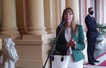 Carla Bacigalupo, ministra de Trabajo