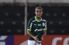 Rosa Miño, mediocampista paraguaya del Palmeiras