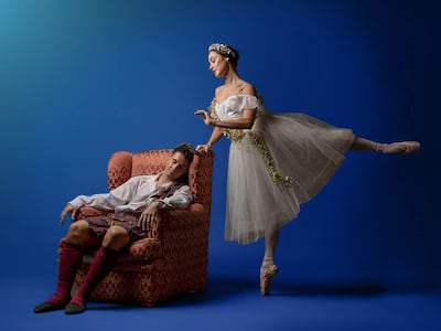 Imagen promocional de la obra de ballet La Sílfide, que llevará a escena el Ballet Clásico y Moderno Municipal