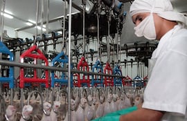 La exportación de carne de pollo hizo que ingresen al país unos US$ 1.633.450 al cierre del primer bimestre.