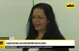 Qué dicen los docentes en su día