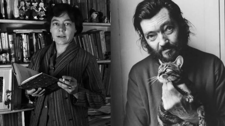 Julio Cortázar y Alejandra Pizarnik