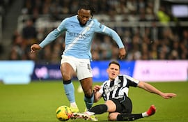 Antoine Semenyo, la reciente incorporación del Manchester City, ya se hizo sentir aportando para el triunfo ante el Newcastle.