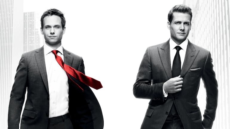 "Suits", disponible en Netflix.