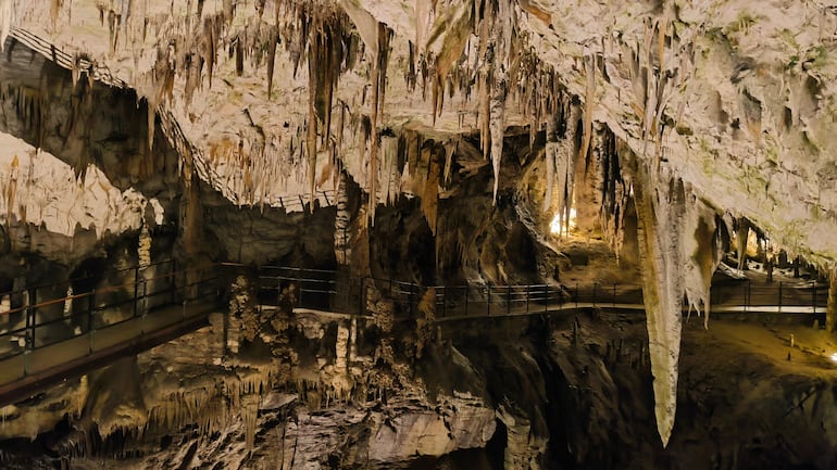 Cueva de Postojna, Eslovenia.