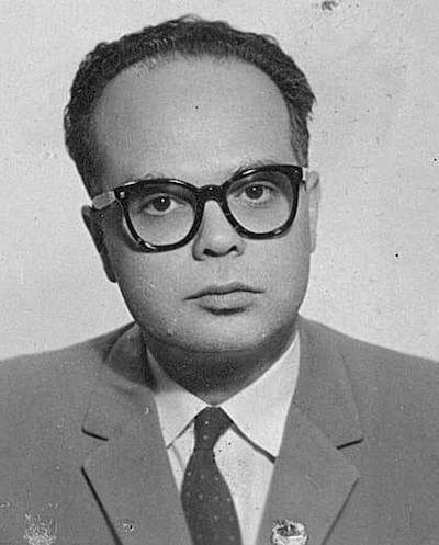El paraguayo Luis Carlos Ibáñez, pionero de la moderna industria editorial colombiana, en 1963 (www.familysearch.org)
