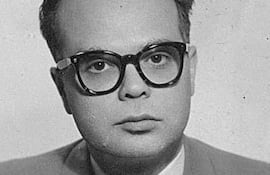 El paraguayo Luis Carlos Ibáñez, pionero de la moderna industria editorial colombiana, en 1963 (www.familysearch.org)