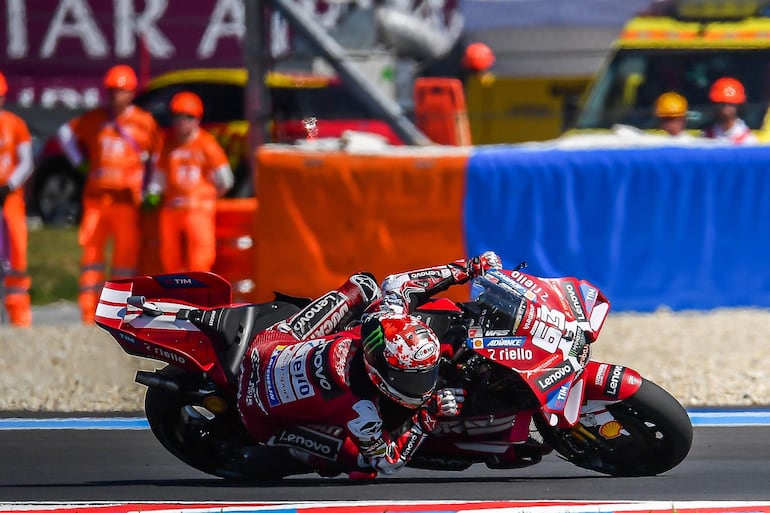 Francesco Bagnaia completó el podio en el Balaton Park.