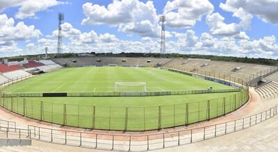 Vista del estadio Villa Alegre de la ciudad de Encarnación.