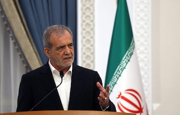 Masoud Pezeshkian, presidente de Irán. Su gobierno expresó “voluntad” para poner fin a la guerra, pero exige garantías.