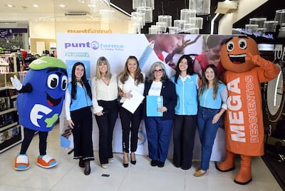 Convenio entre Punto Farma y Unicef a favor de niños.