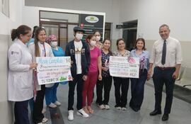 El paciente sometido a una cirugía cardiaca, Esteban Benegas, recibió su alta médica tras una operación del corazón.