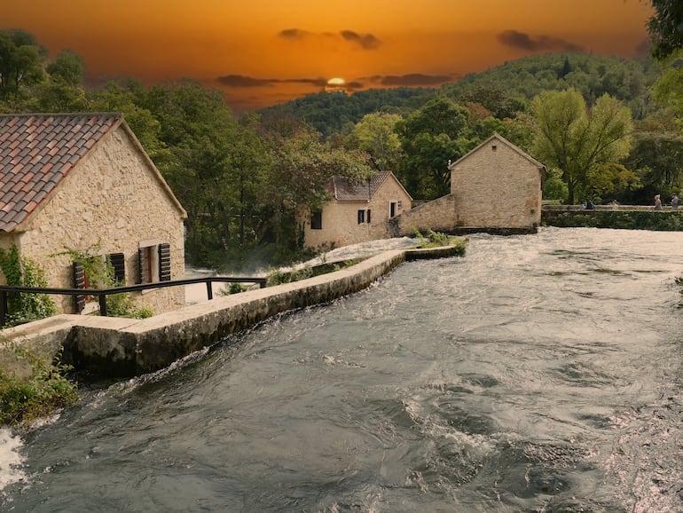 Plitvice Lakes, Croacia.