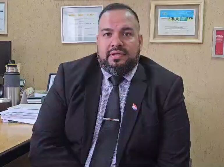 El abogado Jorge Bresanovich Musa, actuario judicial.