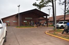 Sector de Urgencias del Hospital Regional de Pedro Juan Caballero.