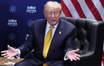 Donald Trump, presidente de los Estados Unidos.