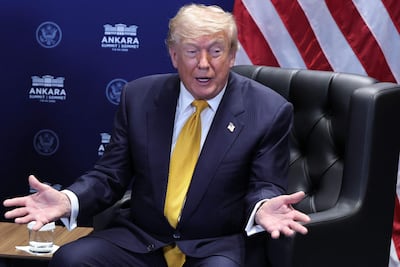 Donald Trump, presidente de los Estados Unidos.