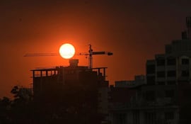 amanecer sol calor Asunción